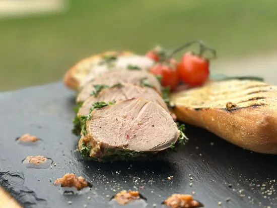 Banquet sous-vide | vepřová panenka Wellington