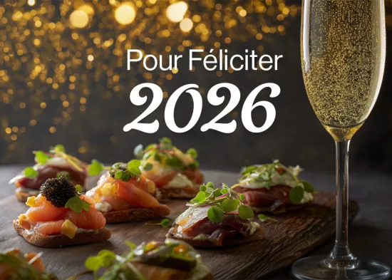Pour féliciter 2026