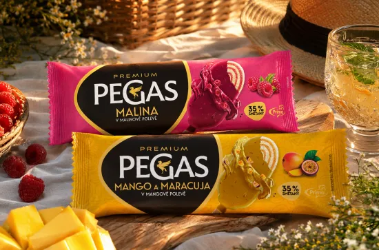 Pegas Premium Mango&Maracuja, Malina